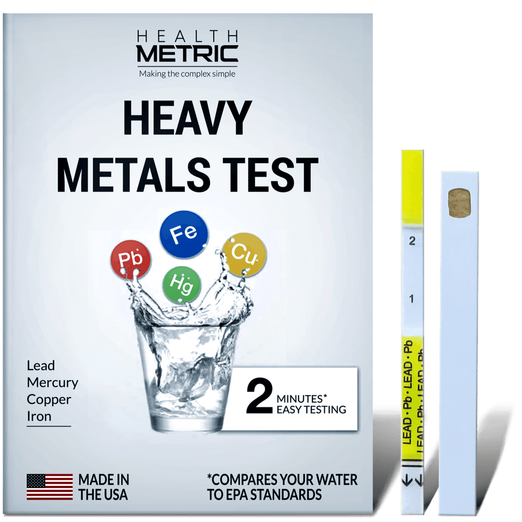 Heavy Metals Water Test Kit - Test for Heavy Metals at home or office